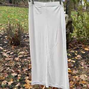 J. Jill Cream Colored Maxi Skirt
